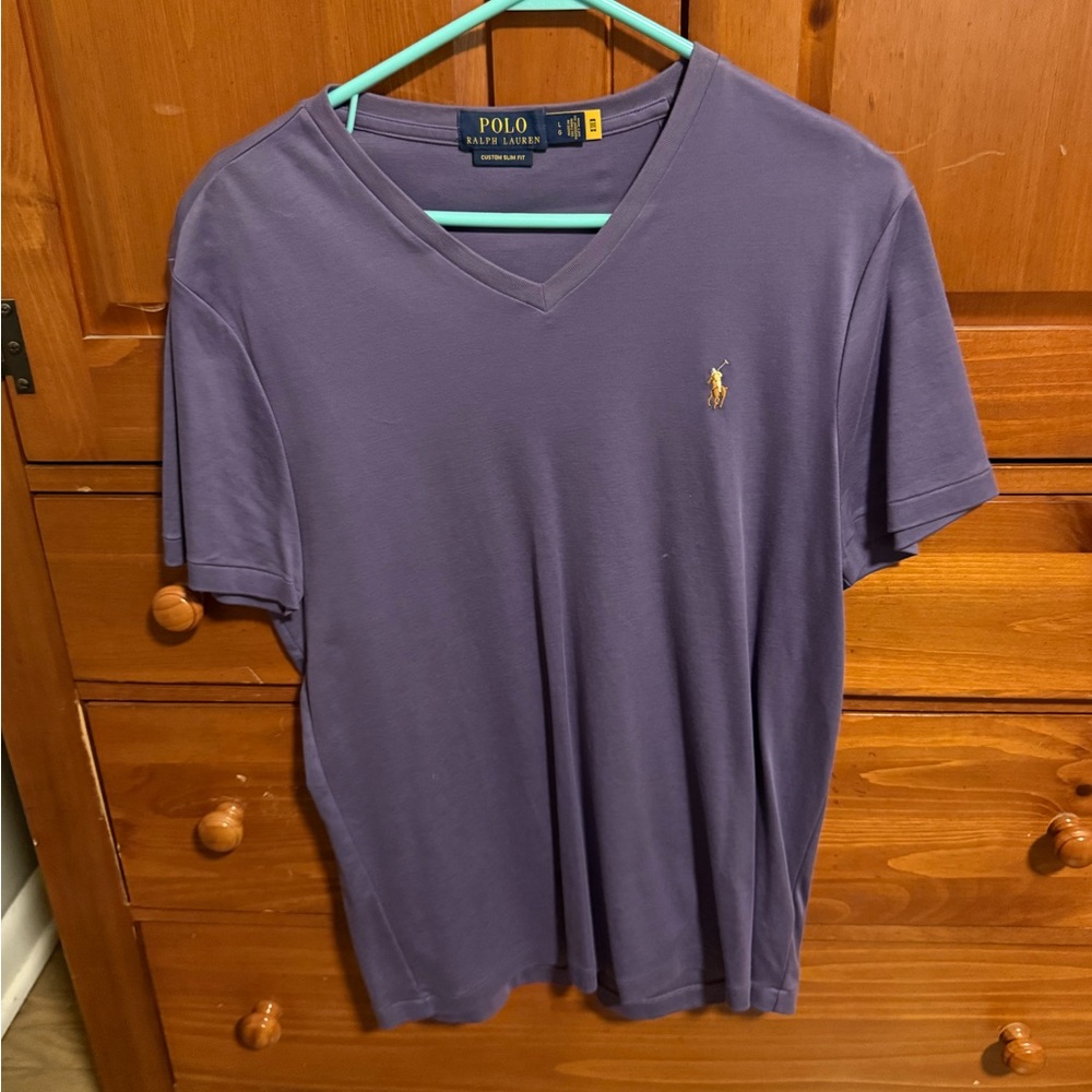 Polo Ralph Lauren V-neck Tees Lot - Picture 3 of 4